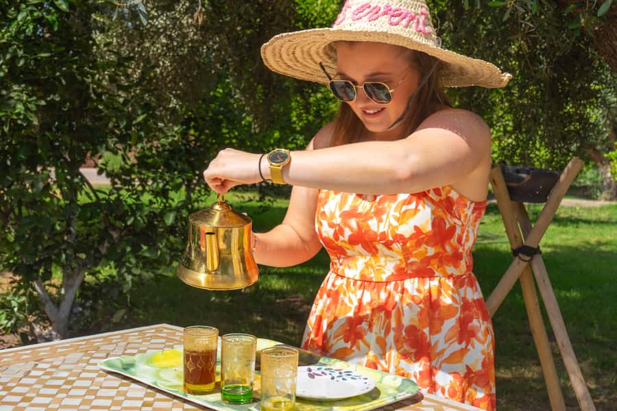Moroccan Cooking Class: Farm-to-Table Tagine - From Hotel Ali to a farm outside Marrakech