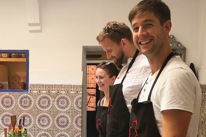 Moroccan Cooking Class & Marrakech Market Visit with Chef Khmisa - Eating the food you helped prepare