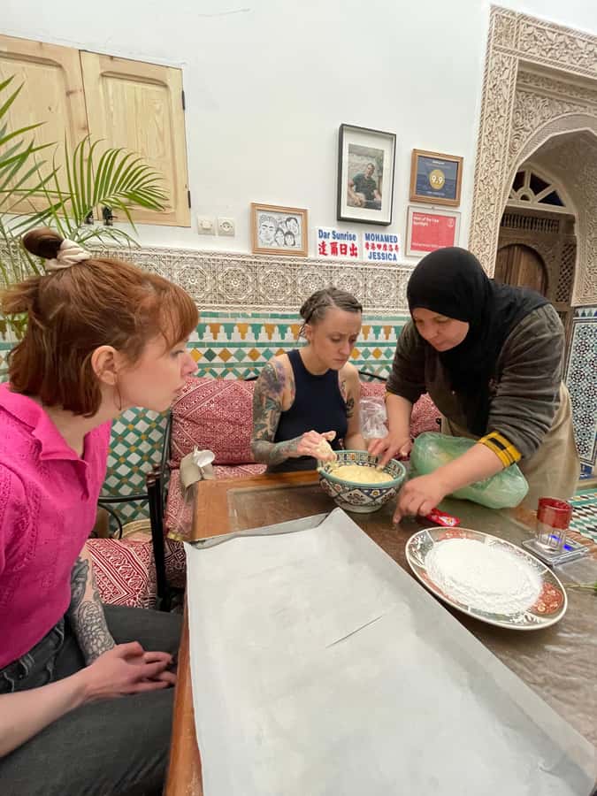 Moroccan Crepes & Pastries Kitchen - Why the small group size matters