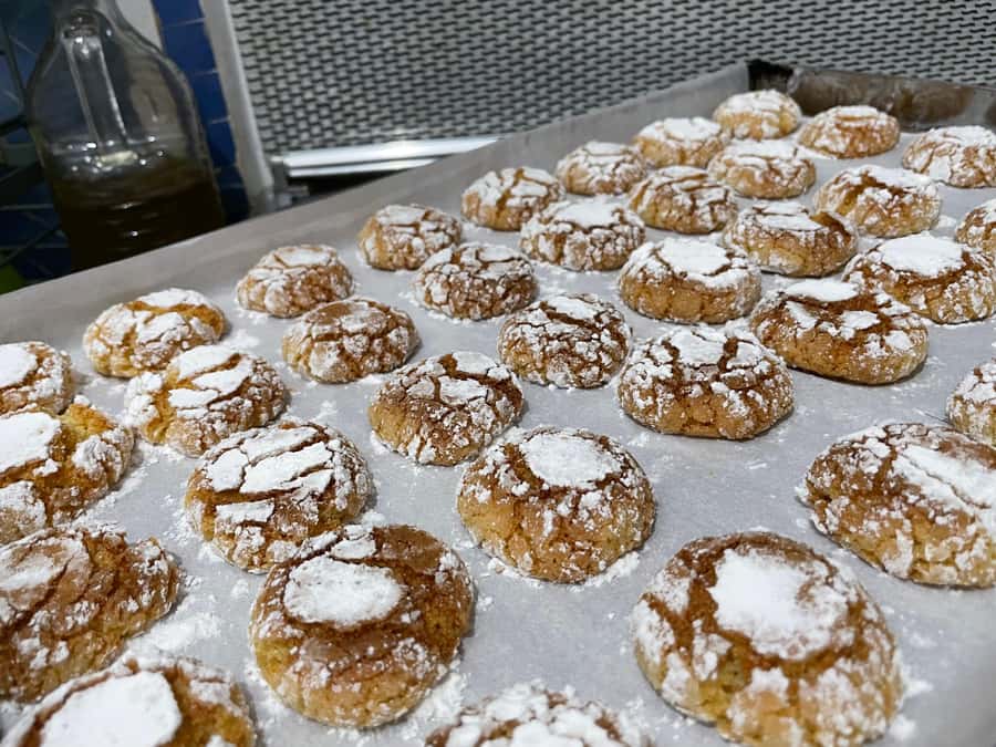 Moroccan Crepes & Pastries Kitchen - Meeting Dar Sunrise Fes in the Fès medina