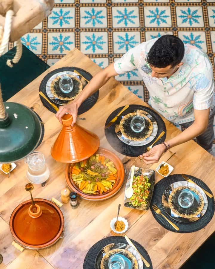 Moroccan Food Cooking Class with a Local Chef in Marrakech - Eating what you prepare