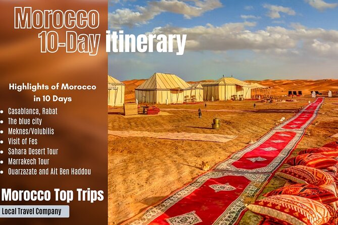 Morocco Top Trips: Luxury 10-Day Private Tour in Morocco - Rabat and Chefchaouen bring two different moods