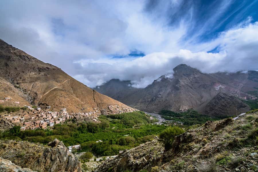 Mount Toubkal Trek 2 Days & 1 Night - Day one: the climb to the 3,200-meter refuge