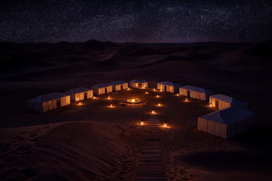 Ouarzazate to Marrakech: 3-Day Desert Tour with Camel Trek - Day two: Todra Gorge, Tinghir, and the ride to Merzouga