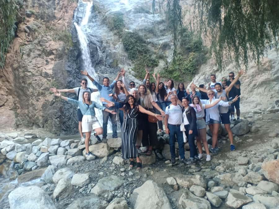 Ourika Valley ,Berber villages ,Atlas Mountains + Lunch - Following the Ourika River toward lunch