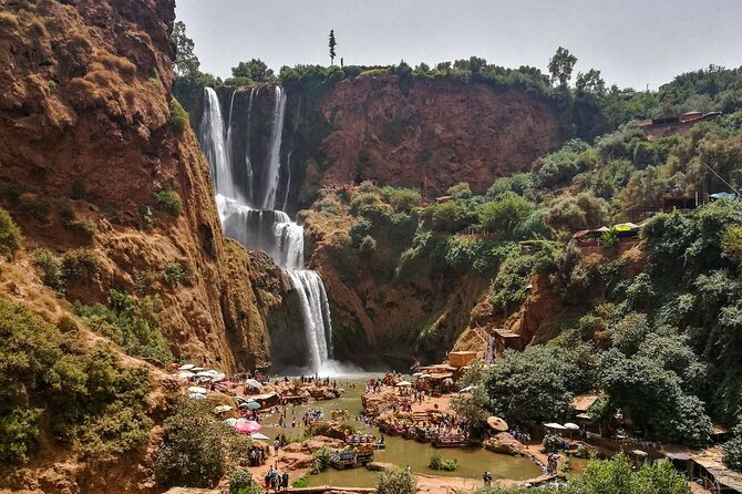 Ouzoud Waterfalls Full Day Trip From Marrakech - Reaching the Ouzoud viewpoints and olive-tree paths