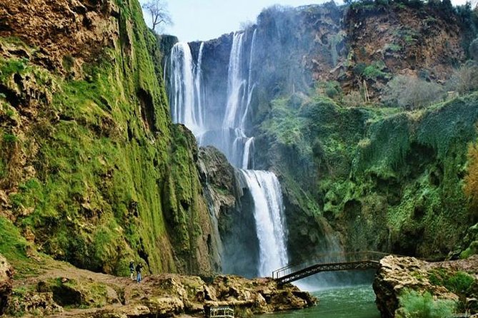 Ouzoud Waterfalls Guided Hike and Boat Trip from Marrakech - The included boat ride below the falls