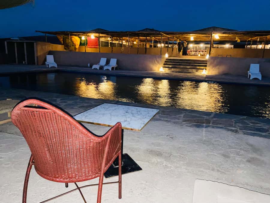 package: Agafay dinner, Sunset, show , Quad or Camel Ride - Sunset, the pool, and time at camp