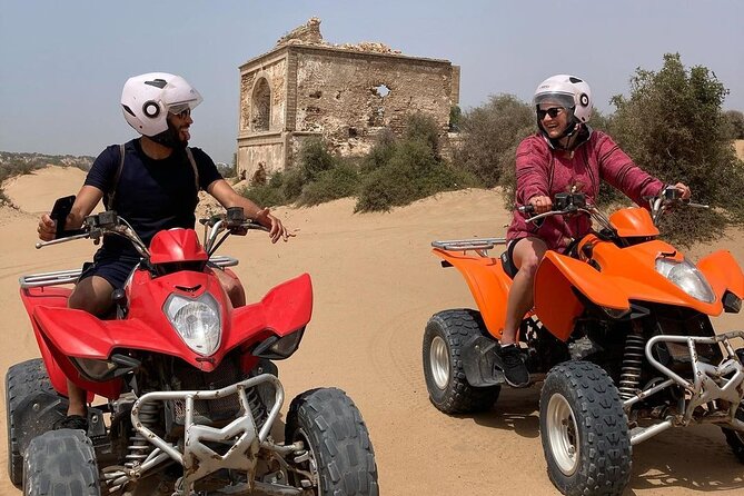 Private 2-Hour Quad Ride on Forest and Dunes from Essaouira - The Diabat start and the first driving test