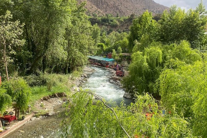 private day trip to Ourika Valley from marrakech - Setti Fatma waterfalls and the walking portion