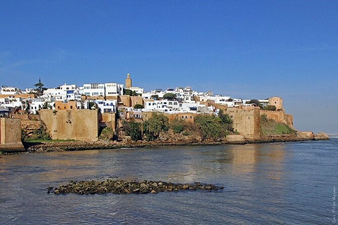 Private Day Trip to Rabat Departure from Casablanca - Blue-and-white lanes in the Kasbah des Oudaias