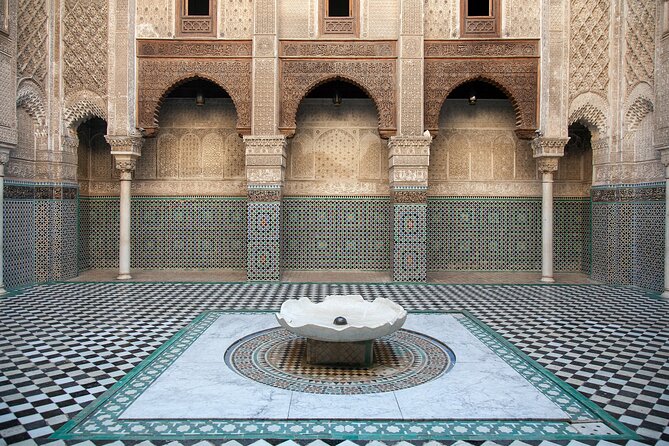 Private Guided Walking Tour in Fez Medina - Al-Attarine Madrasa near the spice souk