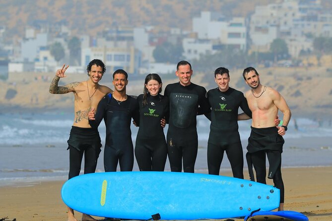 Private Surf Lesson in Taghazout/Agadir - The warm-up and surf safety briefing