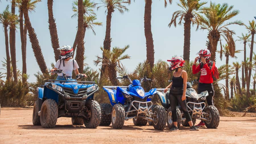 Quad Bike Activity in Marrakech Palmeraie - Safety training before the ride