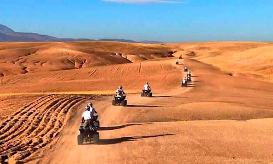 Quad bike and Lunch & Pool in Desert Marrakech Agafay - What $39 Really Buys You