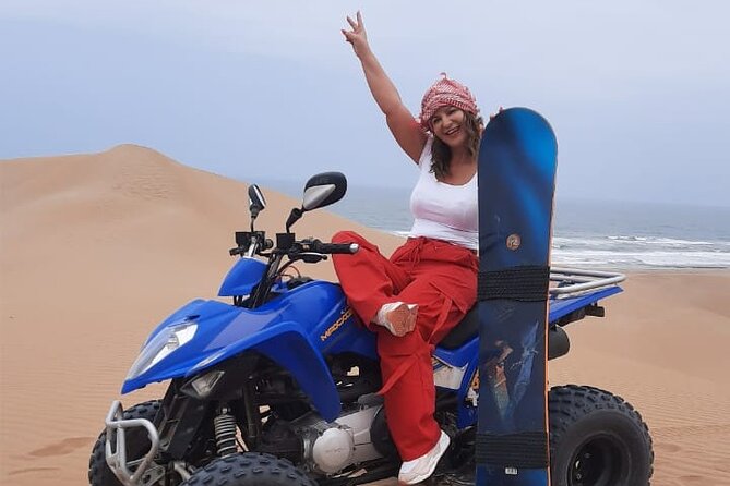 Quad Bike and Sandboarding on Sand Dunes Wild Beach - From Agadir’s streets to open countryside