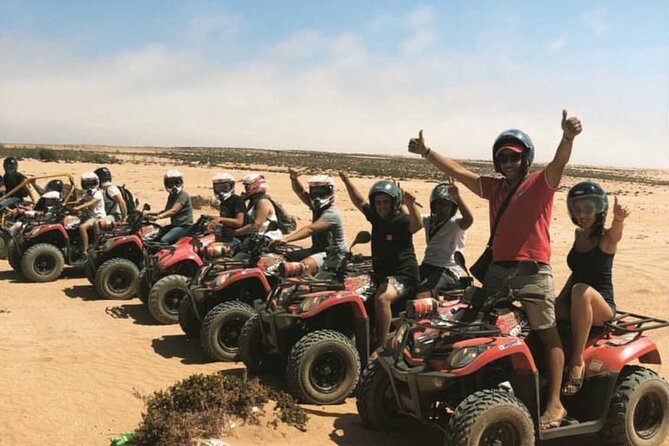 Quad Biking and Sandboarding on Sand Dunes Wild Beach - Key points at a glance
