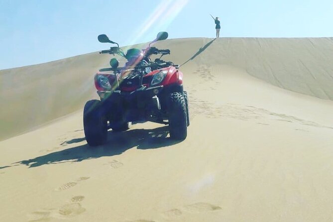 Quad Biking and Sandboarding on Sand Dunes Wild Beach - Hotel pickup makes a three-hour outing easier