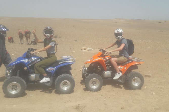 Quad Biking & camel ride Agafay desert with Lunch or dinner - Lunch or dinner in a Berber tent