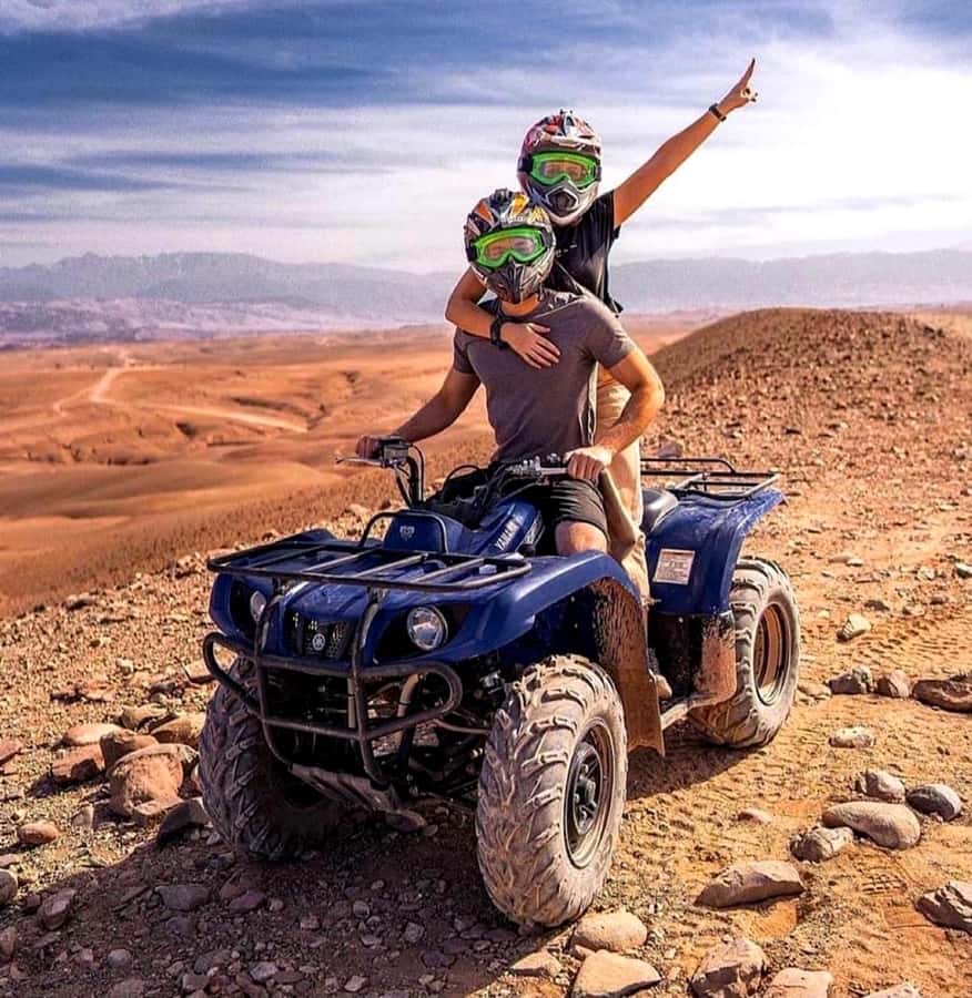 Quad biking in Agafay Desert with lunch & Camel Ride & pool - Guides and the Quality of the Day