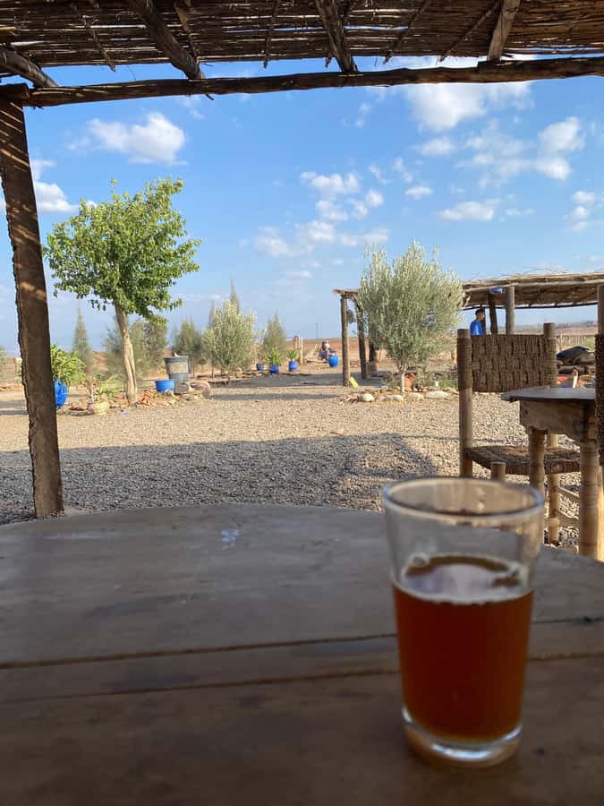 Quad biking in Marrakech's desert palm grove - The photo stop breaks up the ride