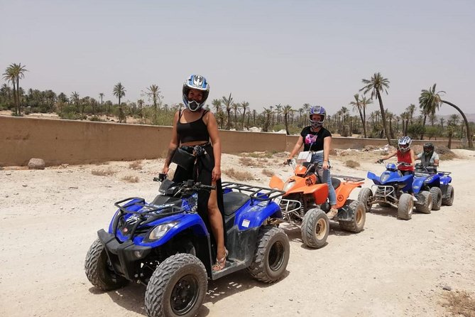 Quad, camel and dinner with show in the desert of Agafay - Your first hour on a quad