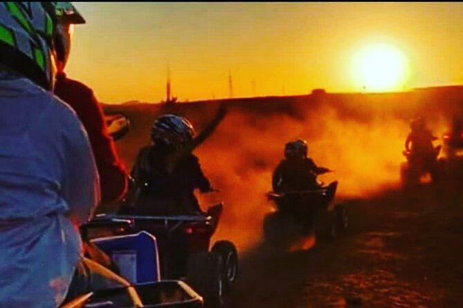Quad Marrakech palmeraie trips - Riding through palms, villages, and sandy tracks