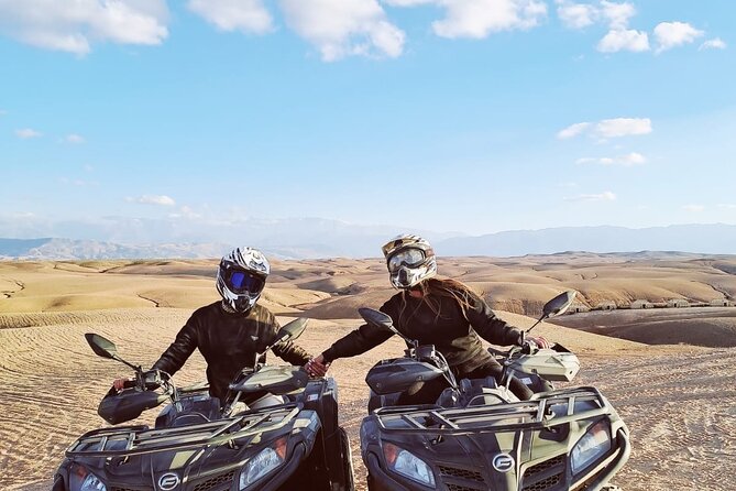 Quad Ride In The Agafay Desert - Agafay is a rocky desert, not a sand-dune fantasy