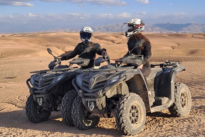Quad Ride In The Agafay Desert - Returning dusty, then heading back to Marrakech