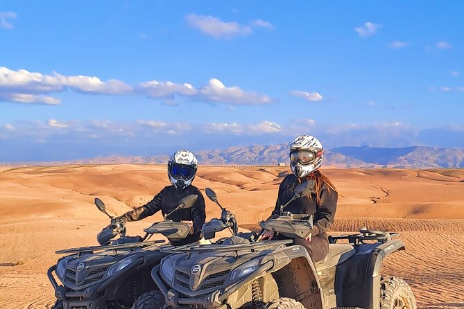 Quad Ride In The Agafay Desert - The 40-minute ride from Marrakech