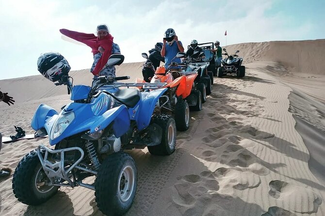 Quad to the Sand Dunes and Wild Beach - Riding toward Sidi Toual beach