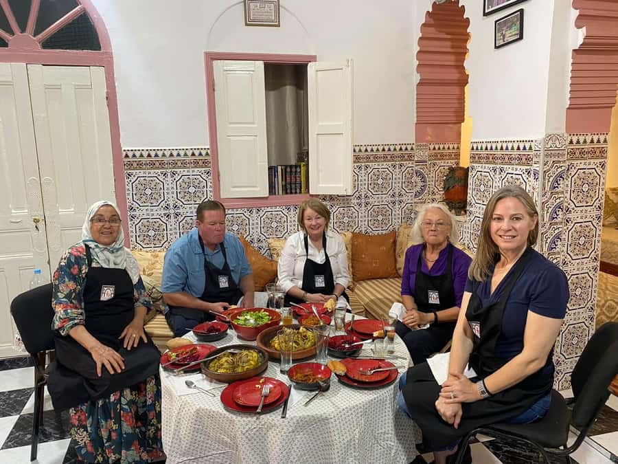 Rabat: Cooking Class in a Family Home - From Tramway Station Hopital Moulay Youssef to the family home
