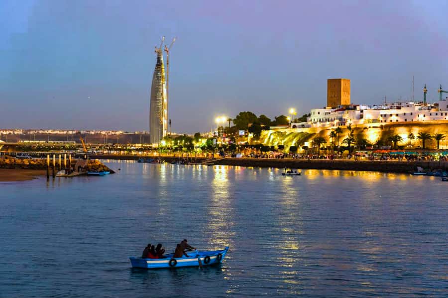 Rabat: Night Tour with traditional Moroccan Dinner - Key points at a glance
