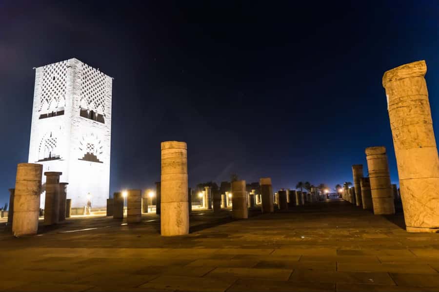 Rabat: Night Tour with traditional Moroccan Dinner - Chellah: an important stop with an access question