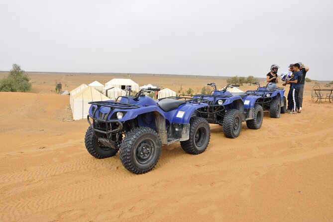 Sahara ATV Quad & buggy in Merzouga Desert & Sandboarding - Your first lesson on the quad