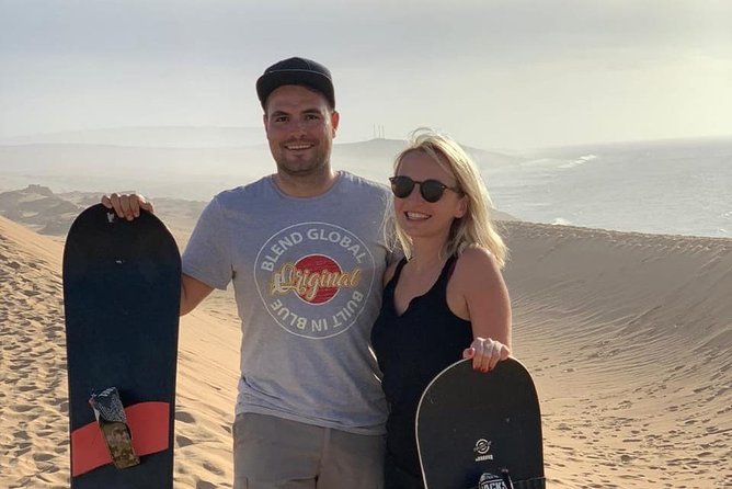 Sandboarding guided experience from Agadir - What sandboarding actually feels like