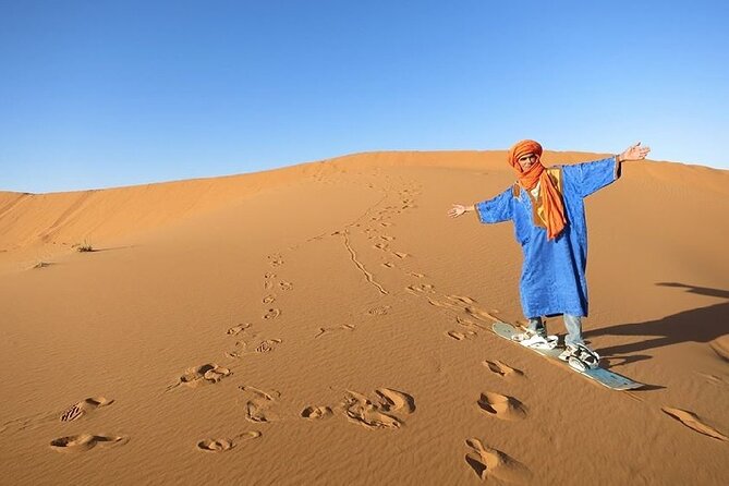 Sandboarding guided experience from Agadir&Taghazout - How the sandboarding session works
