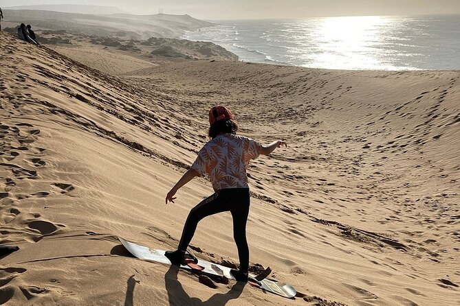 Sandboarding with Panoramic Views of the ocean and Agadir Desert - Who will enjoy this experience most?