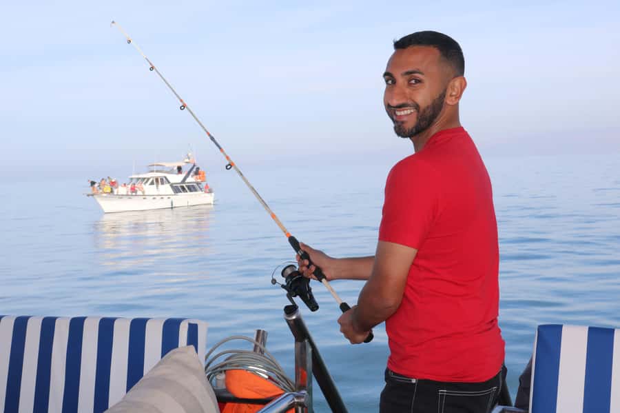 Sea excursion with BBQ, fishing, and swimming - A half-day on the Bay of Agadir