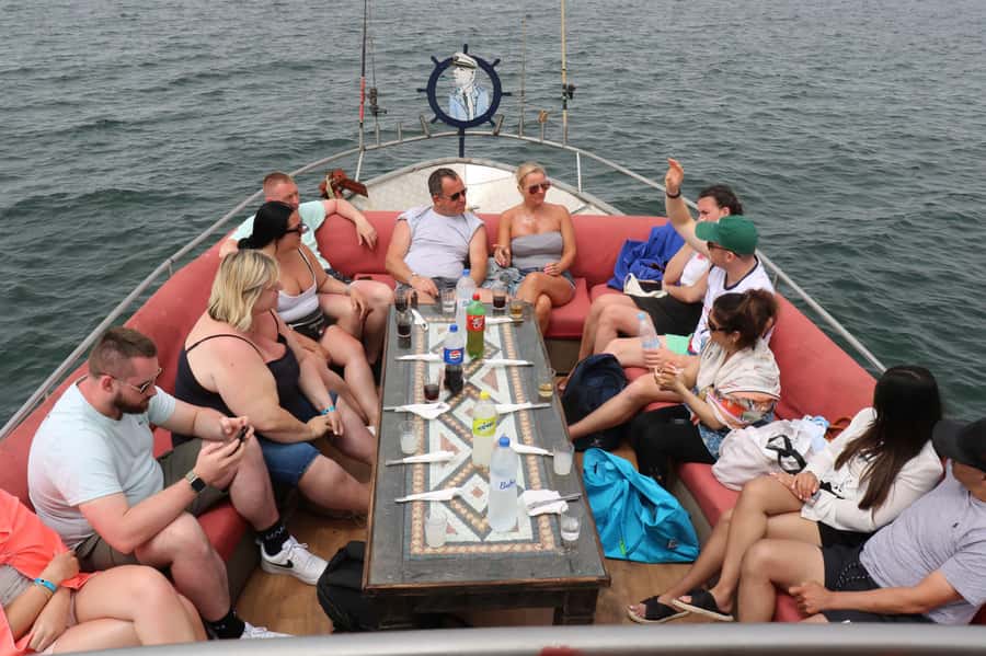 Sea excursion with BBQ, fishing, and swimming - What the boat day actually includes