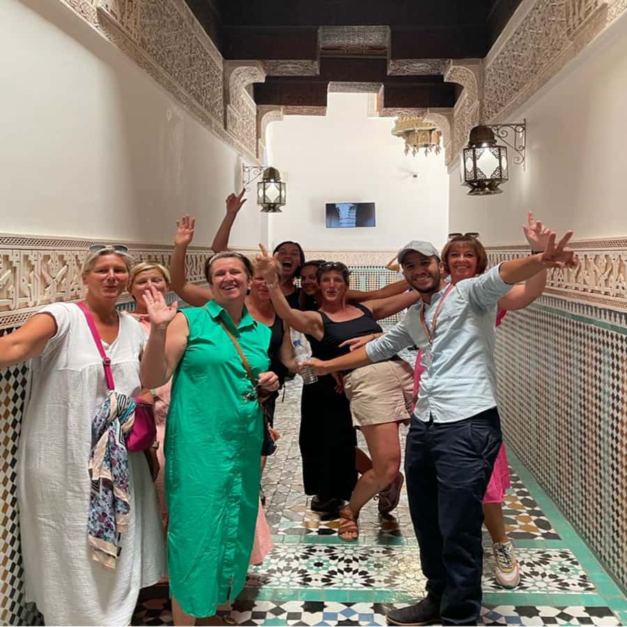 Sparkling Marrakech through the eyes of your local Guide - Meeting at Argana Café in Jemaa el-Fnaa