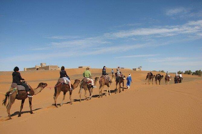 Standard trip in 1 night / 2 days from fez to merzouga - marrakech or back with same transportation fez - Breakfast and the choice of Fez or Marrakech