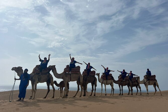 Sunset Camel Ride tour with Barbecue dinner in the beach - Leaving Agadir for Ranch Tamri at 4 pm