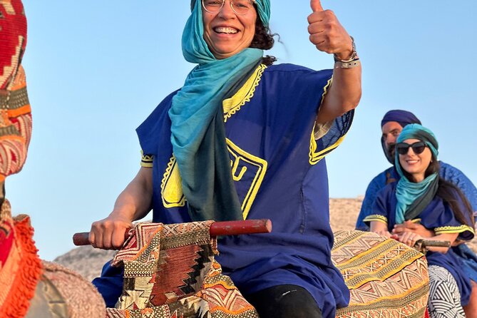 Sunset Camel Ride tour with Barbecue dinner in the beach - Returning to the ranch for Moroccan dinner