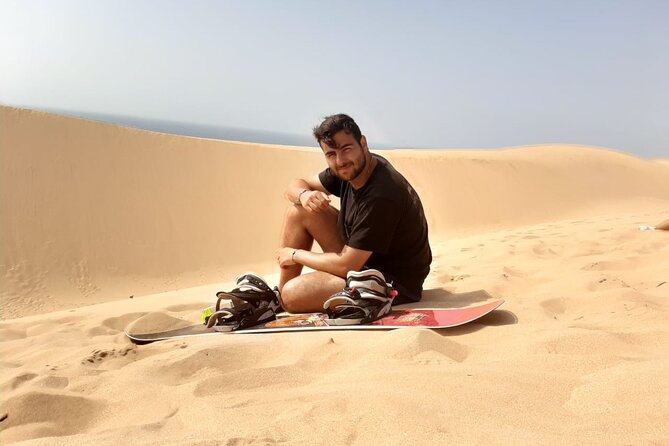 SUNSET Sandbording in AGADIR - Sunset on the dunes