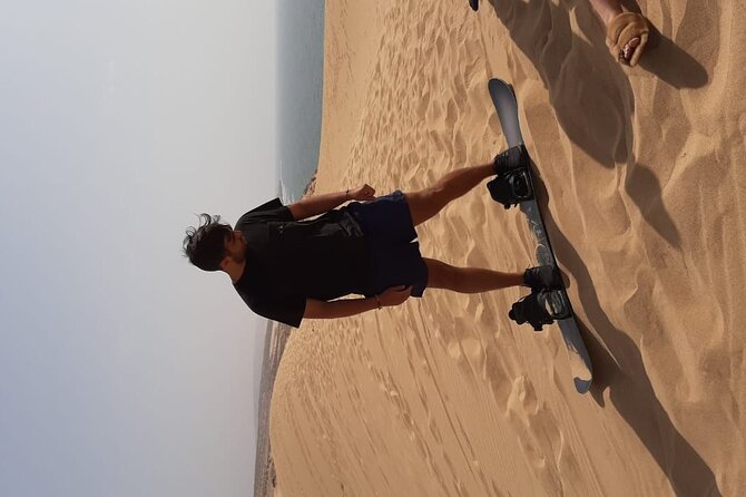 SUNSET Sandbording in AGADIR - Guides, group size, and the feel of the outing
