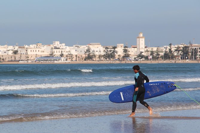 Surf Lesson with local surfer in Essaouira Morocco - Getting your first waves under instruction