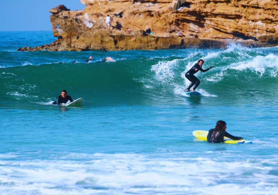 Surf Training and Lunch on Essaouira Day Trip from Marrakech - Lunch after the water