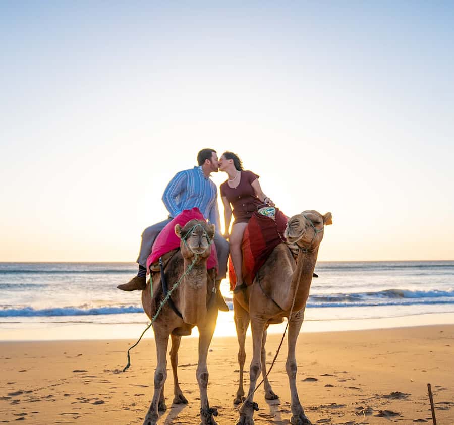 Tangier: Achakar Beach Sunset Camel Ride & Moroccan Dinner - Why the sunset timing works so well
