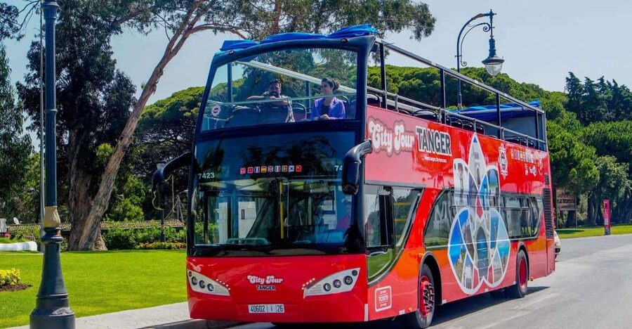 Tangier: Hop-On Hop-Off Sightseeing Bus - The Tanger Ville route, about one hour